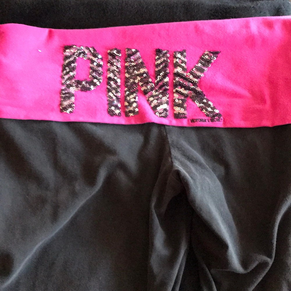 Pink sweatpants